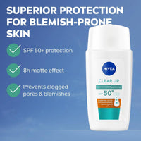 Nivea Face Clear Up Daily UV Fluid SPF50+ 40ml