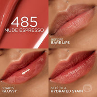 Loreal Paris Hyaluron Tint Lip Stain Serum 485 Nude Espresso 5ml