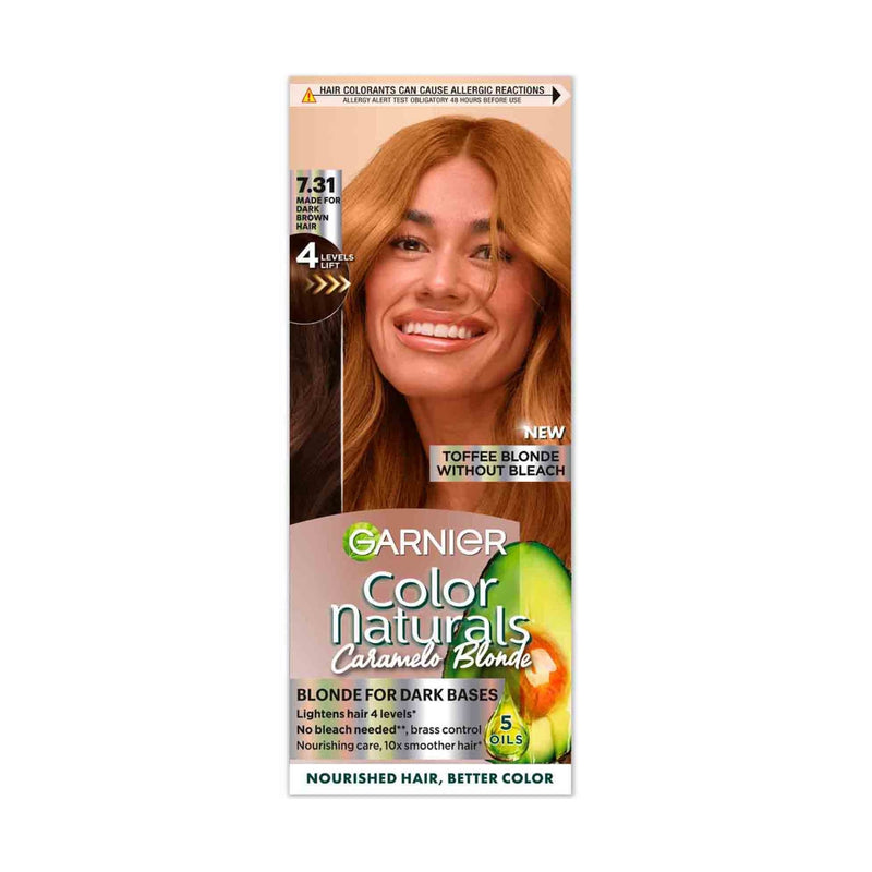 Garnier Color Naturals Caramel Toffee Blonde 7.31