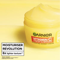 Garnier Hydrating Sorbet Cream Vitamin C Fresh & Bright 85ml