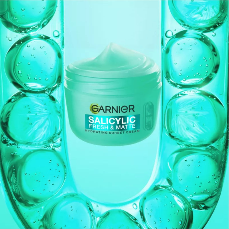 Garnier Hydrating Sorbet Cream Salicylic Fresh & Matte 85ml