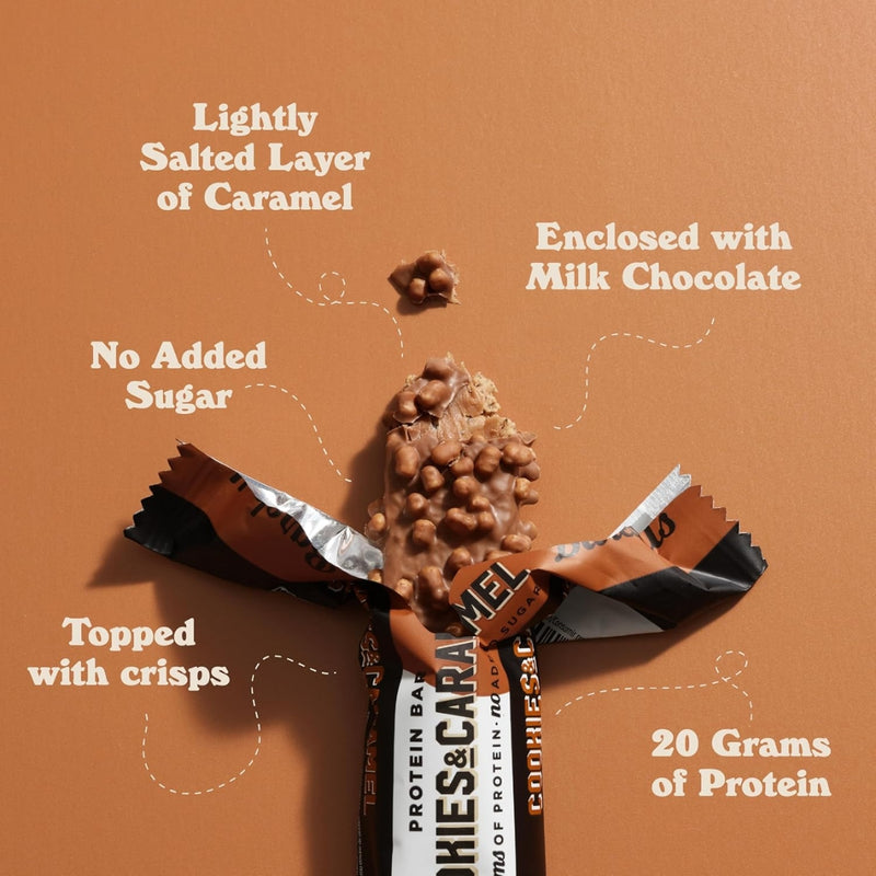 Barebells Cookies & Caramel Protein Bar 55g
