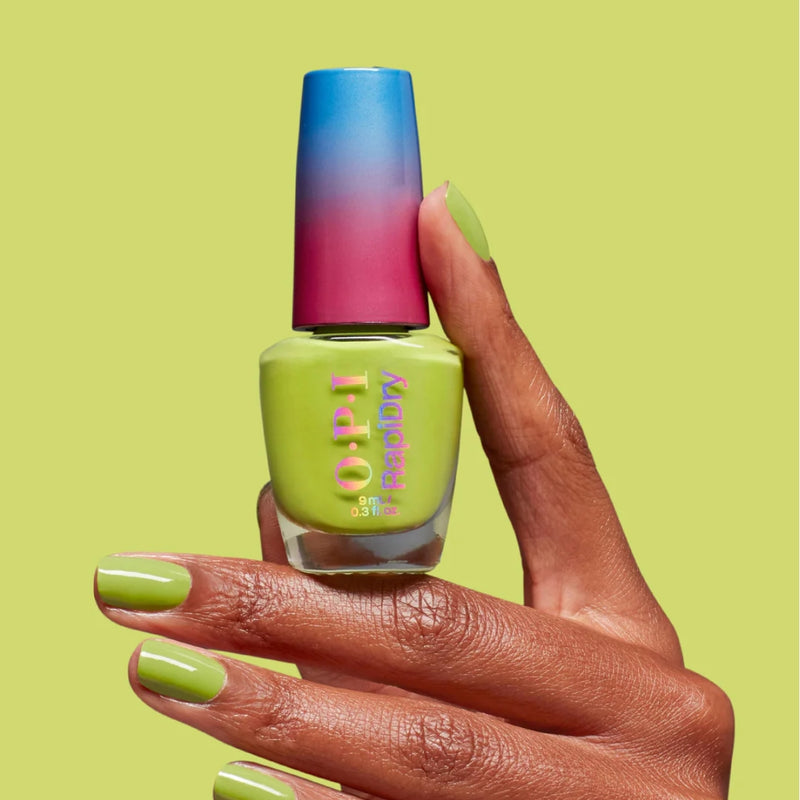 OPI RapiDry Nail Lacquer Screen Grab Green 9ml