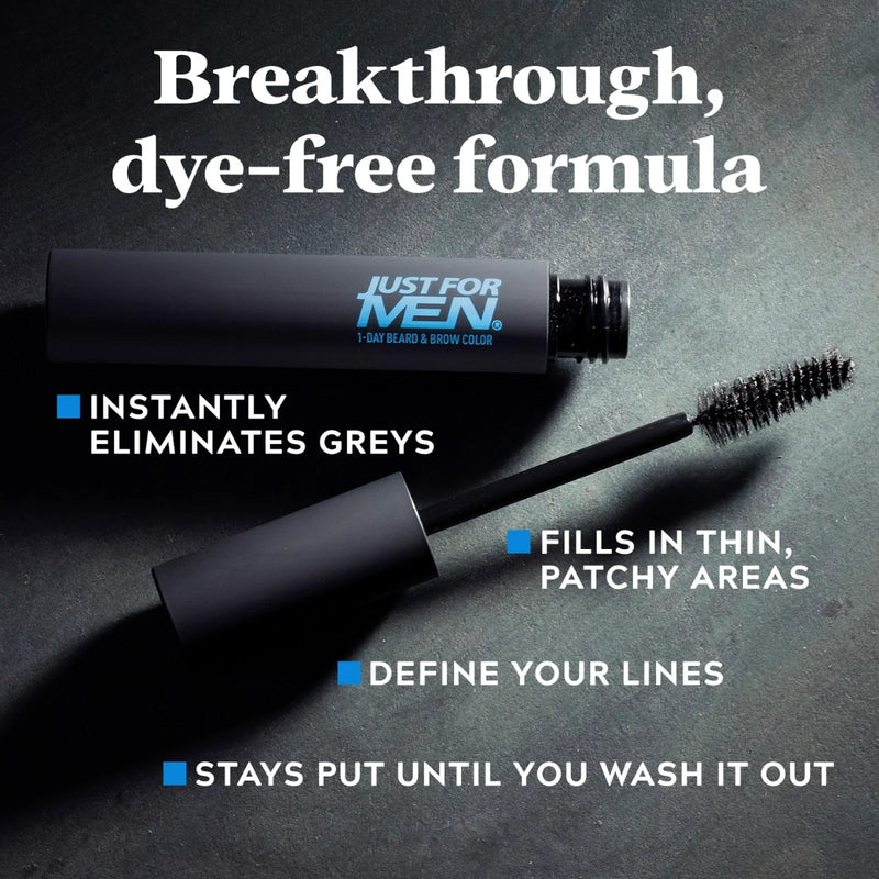 Just For Men 1 Day Beard & Brow Color Dark Brown 9ml