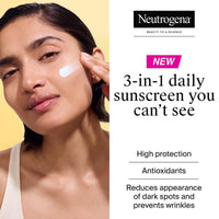 Neutrogena Ultra Sheer Invisible Fluid Age Shield Sunscreen SPF50 50ml