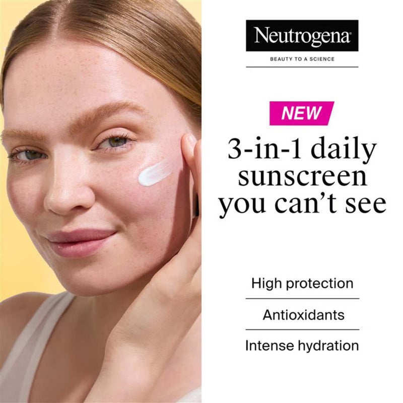 Neutrogena Ultra Sheer Invisible Fluid Hydration Sunscreen SPF50 50ml