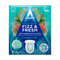 Astonish Toilet Bowl Fizz & Fresh Eucalyptus Fresh 8 Tablets