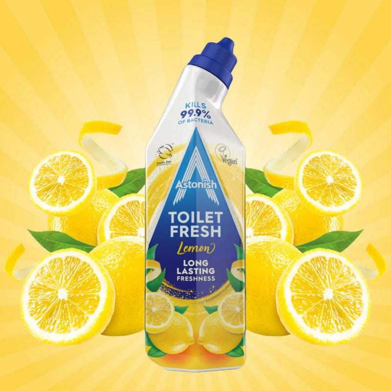 Astonish Toilet Fresh Gel Cleaner Lemon 750ml