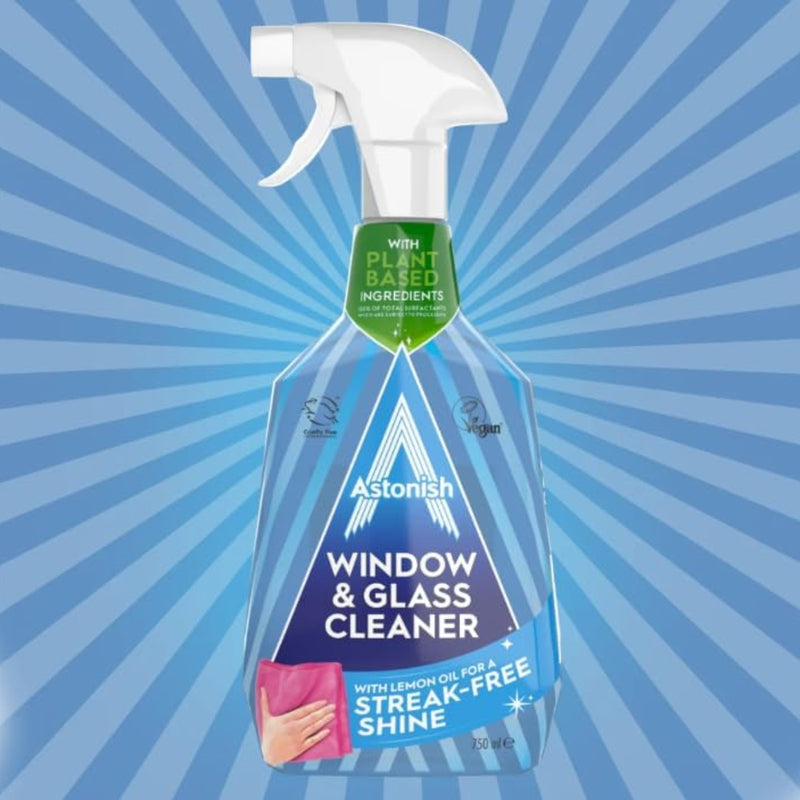 Astonish Window & Glass Cleaner Spray 750ml