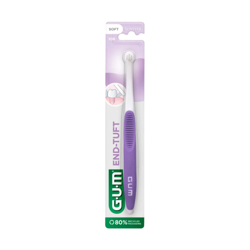 Gum End-Tuft Tapered Toothbrush Soft