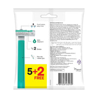Schick Men Exacta 2 Sensitive Disposable Razor 5 + 2 Pieces