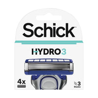 Schick Men Hydro 3 Cartridges Refill 4 Pieces