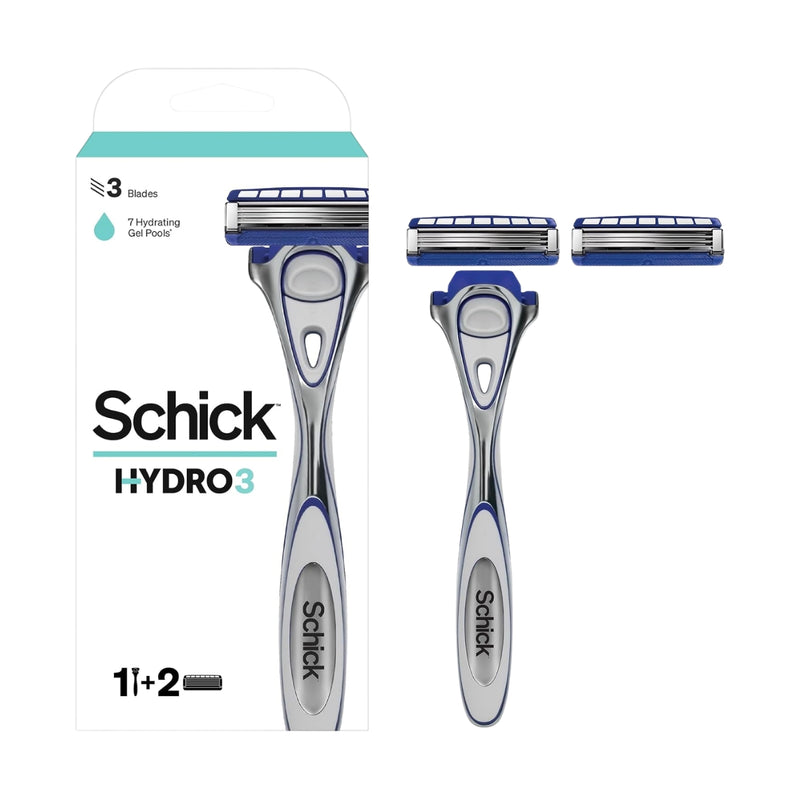 Schick Men Hydro 3 Kit 1 Razor + 2 Cartridges