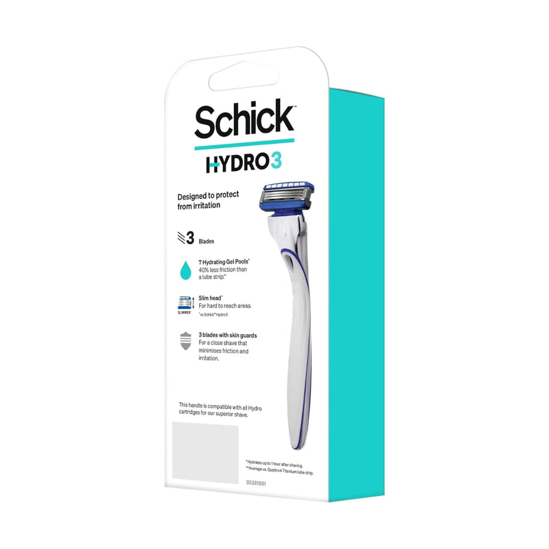 Schick Men Hydro 3 Kit 1 Razor + 2 Cartridges