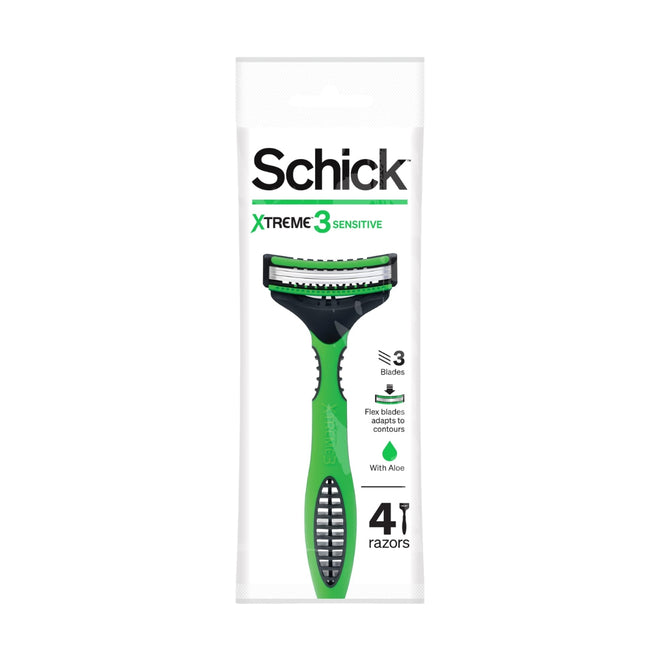 Schick Men Xtreme 3 Sensitive 4 Razors