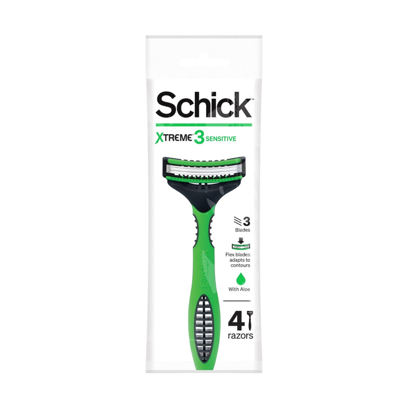 Schick Men Xtreme 3 Sensitive 4 Razors