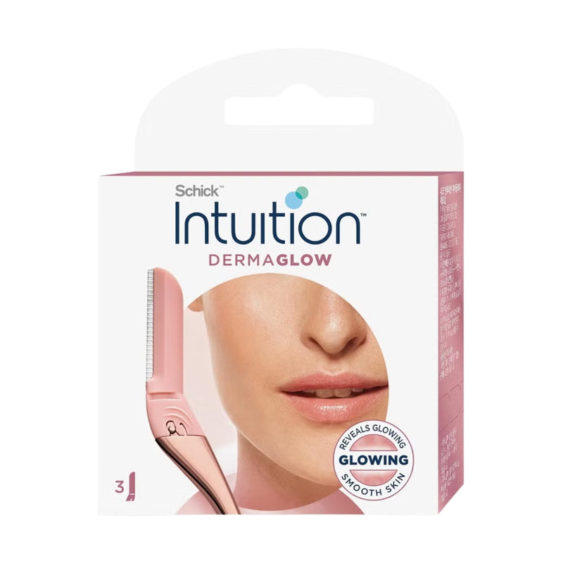 Schick Womens Intuition Derma Glow Refill 3 Pieces