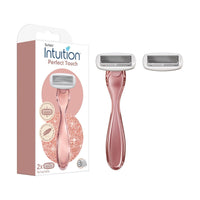 Schick Womens Intuition Perfect Touch Kit 1 Razor + 2 Cartridges