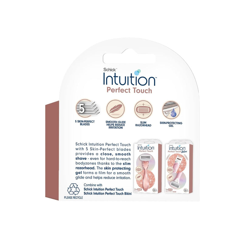 Schick Womens Intuition Perfect Touch Refill 4 Pieces