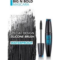Flormar Big 'N Bold Waterproof Mascara 002 Black 15ml