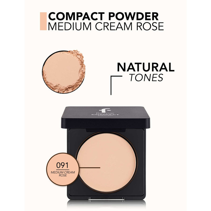 Flormar Compact Powder 91 Medium Cream Rose 11g
