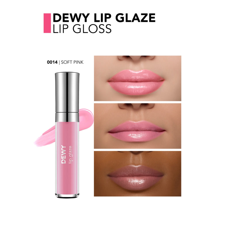 Flormar Dewy Lip Glaze 014 Soft Pink 4.5g