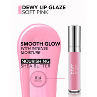Flormar Dewy Lip Glaze 014 Soft Pink 4.5g