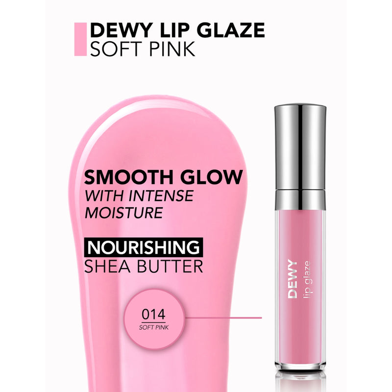 Flormar Dewy Lip Glaze 014 Soft Pink 4.5g
