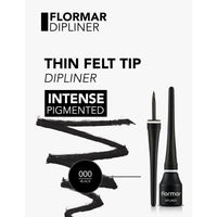 Flormar Dipliner 01 Black 3.5ml