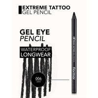 Flormar Extreme Tattoo Gel Pencil 006 Onyx 1.2g