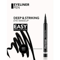 Flormar Eyeliner Pen 01 Black 1ml