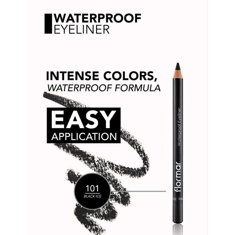 Flormar Eyeliner Pencil 101 Black Ice 1.14g