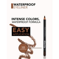 Flormar Eyeliner Pencil 105 Warm Brown 1.14g