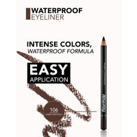 Flormar Eyeliner Pencil 106 Dark Chestnut 1.14g