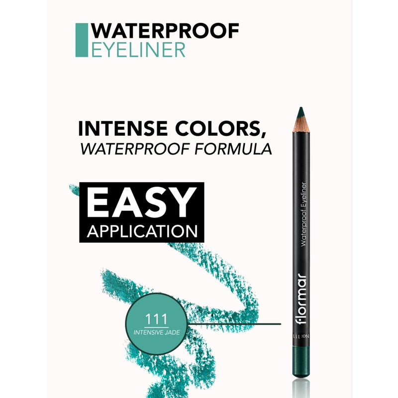 Flormar Eyeliner Pencil 111 Intensive Jade 1.14g