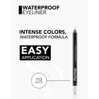 Flormar Eyeliner Pencil 113 Pure White 1.14g