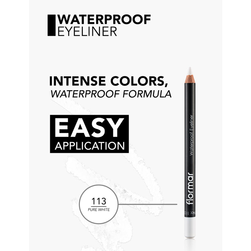 Flormar Eyeliner Pencil 113 Pure White 1.14g