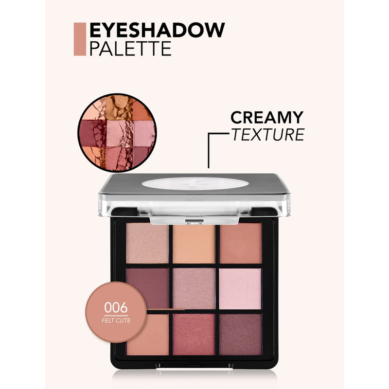 Flormar Eyeshadow Palette 006 Felt Cute 9g