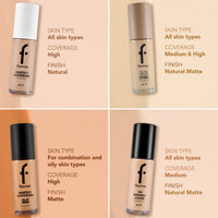 Flormar Invisible Cover HD Foundation SPF30 80 Soft Beige 30g