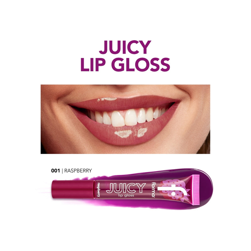 Flormar Juicy Lip Gloss 001 Raspberry 4g