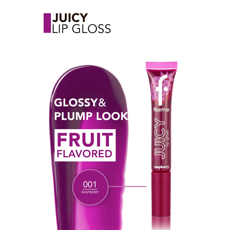 Flormar Juicy Lip Gloss 001 Raspberry 4g