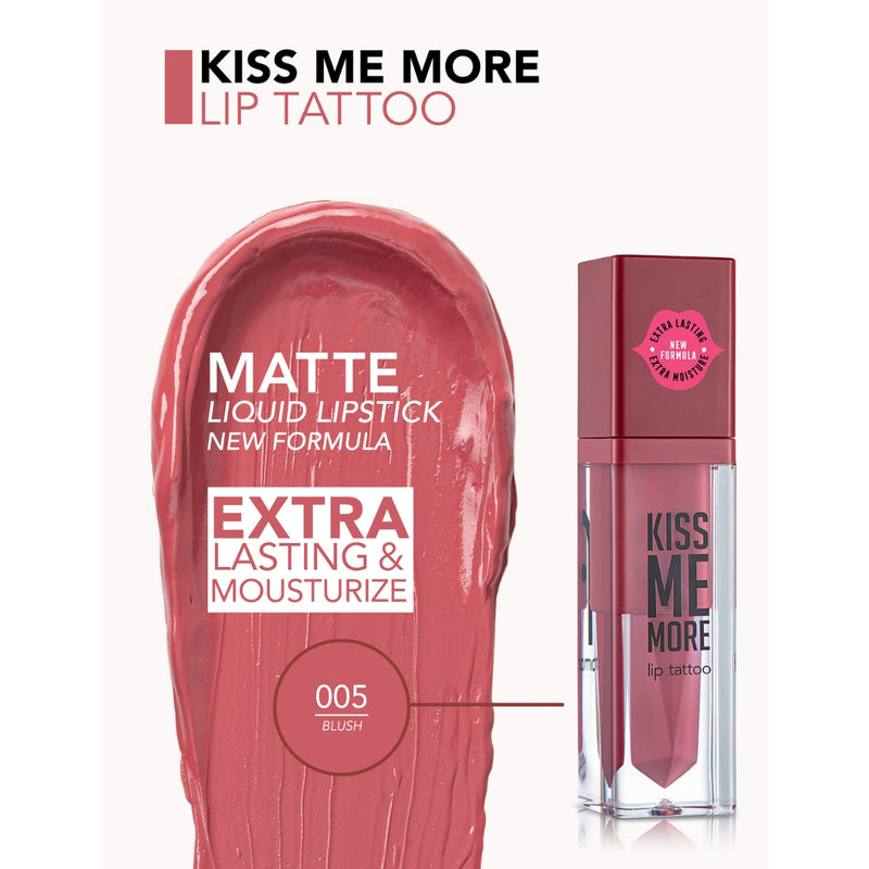 Flormar Kiss Me More Lip Tattoo 05 Blush 3.8ml