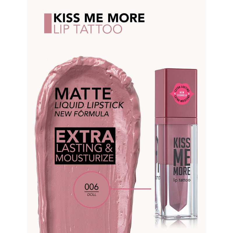 Flormar Kiss Me More Lip Tattoo 06 Doll 3.8ml