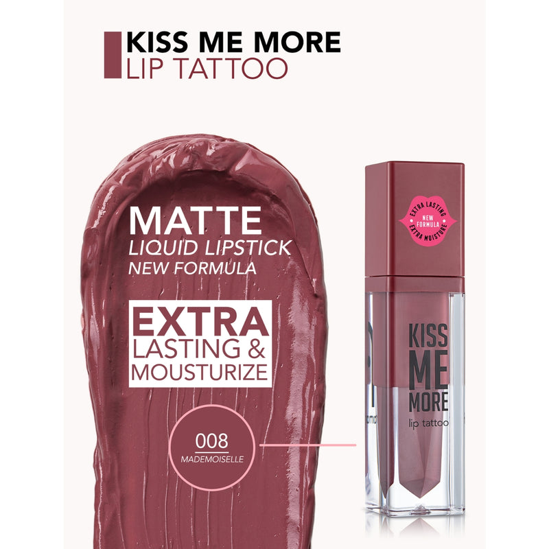 Flormar Kiss Me More Lip Tattoo 08 Mademoiselle 3.8ml