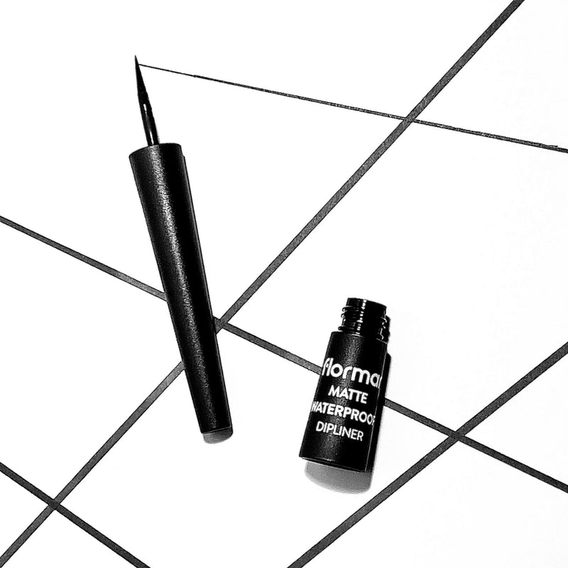 Flormar Matte Waterproof Dipliner Black 2.5ml