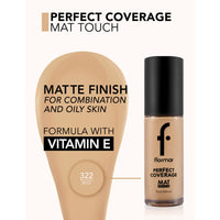 Flormar Mat Touch Foundation 322 Beige 30g