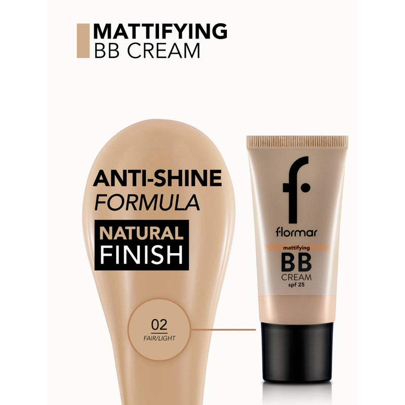 Flormar Mattifying BB Cream 002 Fair Light 35ml