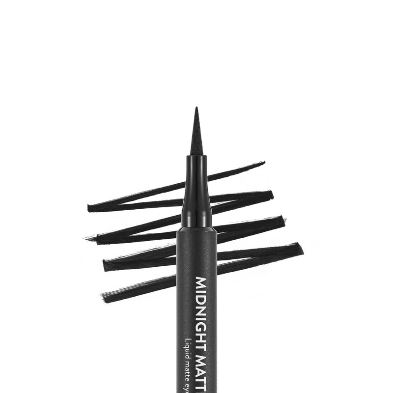 Flormar Midnight Matte Eyeliner 001 Black 1ml