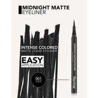 Flormar Midnight Matte Eyeliner 001 Black 1ml
