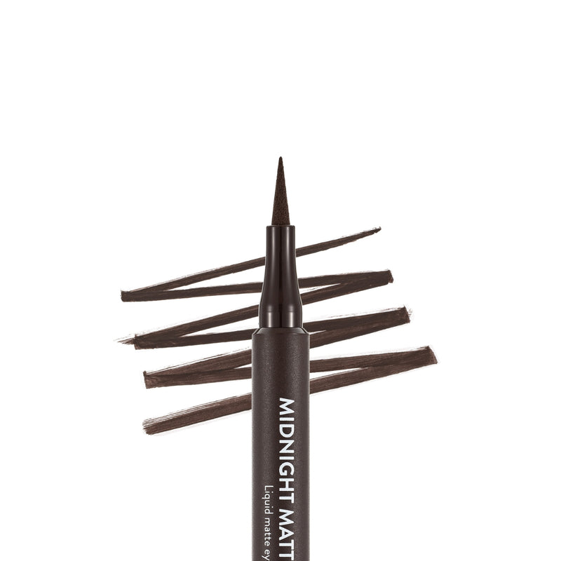 Flormar Midnight Matte Eyeliner 002 Brown 1ml